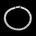 Crystal Rhinestone Bridal Jewelry Set - Necklace, Earrings & Bracelet (3-Piece Wedding Collection)_ipsvogv.com