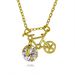 Hot Selling Personality Fashion Moissanite Bicycle Necklace Female Valentine's Day Gift_ipsvogv.com