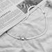 Hip Hop Engraved Snake Bone Necklace High Street Basic Blade Chain Bright Simple Ins Street Men And Women Titanium Steel Trend_ipsvogv.com
