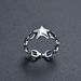 Unisex Ring Female Korean Version Of Simple Chain Open Ring Net Celebrity Fashion Personality Retro Style Jewelry_ipsvogv.com