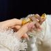 Zircon Oval Pigeon Egg Style Versatile For Women, Antique Ring, Light Luxury, High-end Feel, Hand Decoration, Opening_ipsvogv.com