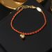 High Version Non Fading Gold Thickness 0.05+electrophoresis+throwing Number++4 "small Gourd Red Rope Bracelet_ipsvogv.com
