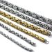 Fashion Hip Hop Stainless Emperor Byzantine Necklace Titanium Jetchain Men's Steel Neck Chain_ipsvogv.com