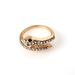 Handmade Punk Gold Full Diamond With Cobra Shaped Women's Ring_ipsvogv.com
