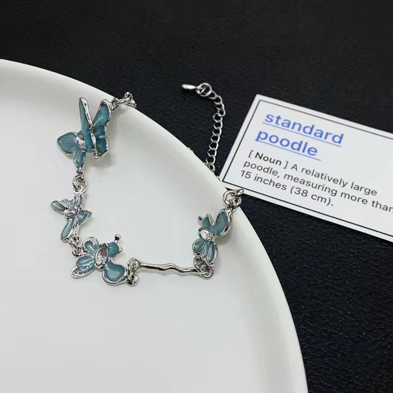 Glacier Butterfly Splicing Bracelet For Female Niche Design, High End, Fashionable, Exquisite, Versatile, Cold Wind Hand_ipsvogv.com