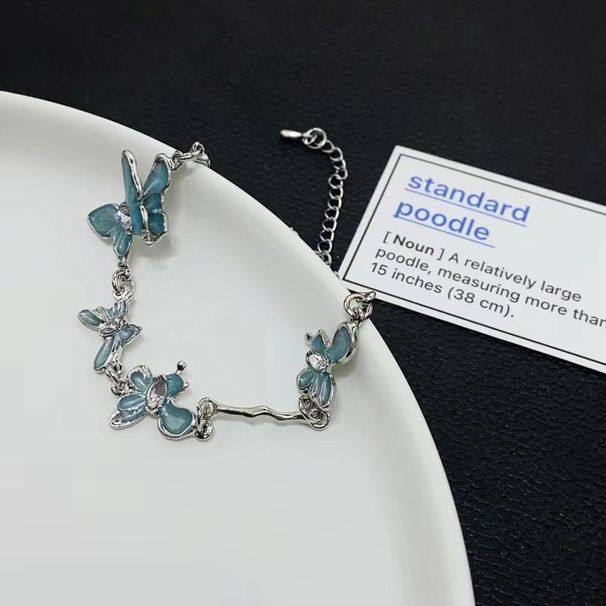 Glacier Butterfly Splicing Bracelet For Female Niche Design, High End, Fashionable, Exquisite, Versatile, Cold Wind Hand_ipsvogv.com