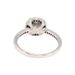 White Copper Plated Silver Classic Elegant Ring Creative Crystal Teardrop Ring Pigeon Egg Ring_ipsvogv.com