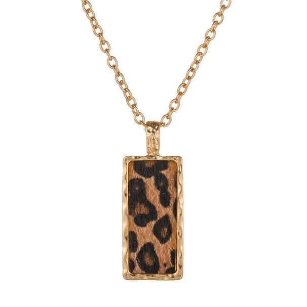 New Long Sweater Chain Jewelry Alloy Leopard Necklace Simple Fashion Exaggerated Pendant Necklace_ipsvogv.com