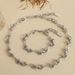 Women's Jewelry Fashion Titanium Steel Bracelet Necklace Set Gold Plated Titanium Steel Exaggerated Design Sense Versatile Men's And Women's Jewelry_ipsvogv.com