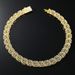 Hip hop trendsetter H-letter hollowed out Cuban with diamond inlaid bracelet for men and women hiphop necklace_ipsvogv.com