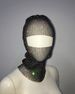 Rhinestone fishing net headscarf fashion trend holiday carnival diamond head cover facekini_ipsvogv.com