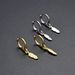 Unisex Popular New Leaf Earrings Female Earrings Retro Gold And Silver Two Color Creative Design Forest Ear Buckle_ipsvogv.com