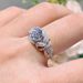 Cao Shi Fairy Ring Female Bow Geometric Design Jewelry Elegant, Sweet, Light Luxury Style_ipsvogv.com