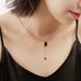S925 Sterling Silver Necklace Plated K Gold Agate Women's Joker High Sense Sweater Chain_ipsvogv.com