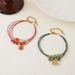 Personalized Elephant Pendant Natural Turquoise New Multi Layer Woven Rope Bracelet_ipsvogv.com