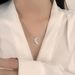Bright In The Sky, Exquisite Beauty, Simple Moon Versatile For Women, Cold And Elegant Style, High Quality Texture,_ipsvogv.com