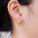 Cao Shi Exaggerates Personality Korean Zircon Love Earrings, Circle Style Heart Shaped Earrings_ipsvogv.com