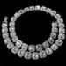 Summer hip hop square crystal necklace diamond men's rhinestone necklace fashion Cuban necklace men_ipsvogv.com
