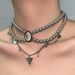 Silver Grey Ni Same Style Pearl Necklace For Women's Light Luxury And Small Crowd Long Fur Clothes, Collarbone_ipsvogv.com