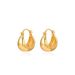 Minimalist geometric hollow out earrings for women's fashion, light luxury earrings, high-end, versatile, and niche_ipsvogv.com