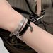 Sweet Cool Punk Star Subculture Belt Bracelet Women Simple Fashion Niche Strap Hip Hop Hand Accessories For Men_ipsvogv.com