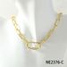 Women's Jewelry Skinny Hip Hop Motorcycle Style Fashion Trend Circular Chain Zircon Mountaineering Buckle Clavicle Chain Cool And Sweet Necklace_ipsvogv.com