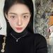 Women's Jewelry Water Drop Mirror Necklace Light Luxury Niche Design High End Sense Versatile Fashion Clavicle Necklace For Girlfriend_ipsvogv.com