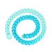 Men's Jewelry Paint Gradient Titanium Steel Color Cuban Necklace Men's Summer Ins Hip Hop Non Fading Jewelry Niche High End Necklace_ipsvogv.com