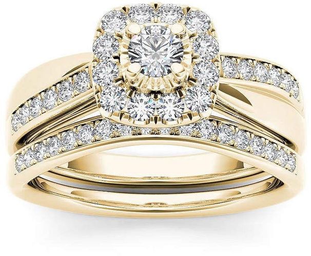 Unisex Jewelry Fashion rings gold plated inlaid zircon rings for women_ipsvogv.com