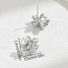 Light luxury sweet summer flower simple spicy style inlaid with zircon earrings, versatile and elegant earrings_ipsvogv.com