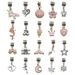 66 Hot Selling Unicorn Cartoon Series Rainbow Lollipop Balloon Diy Children's Bracelet Set_ipsvogv.com