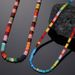 Colored Beaded Necklace Female Ins Candy Rainbow Stacked Clavicle Chain_ipsvogv.com
