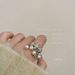 【 1284 People Collection 】 Indifferent Style Personalized Metal Zircon Copper Ins, Niche Design Sense, Stacked Single_ipsvogv.com