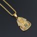 Hip Hop Necklace Egyptian Pharaoh Great Sphinx Of Giza Pendant Fashion Men's Necklace_ipsvogv.com