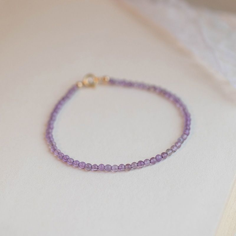 2025 New Brazilian Amethyst Bracelet High Quality Light Purple Women's Crystal Jewelry_ipsvogv.com