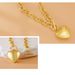 Hot Selling Hip Hop Style Love Pendant Necklace Fashionable And Simple Thick Chain Short OT Buckle Clavicle Chain_ipsvogv.com