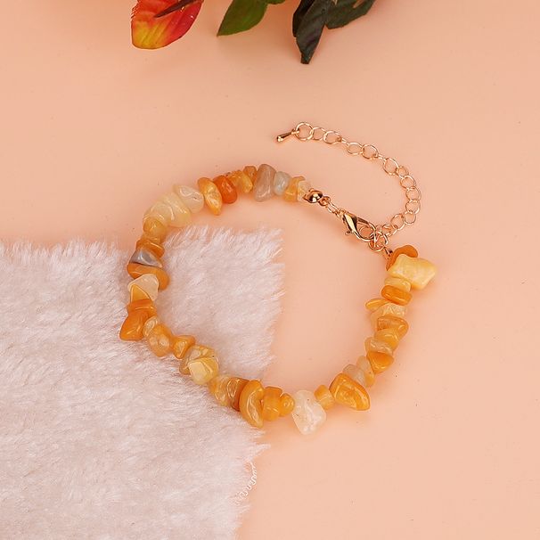 Fashionable Multi-color Natural Crushed Stone Crystal For Women, AA3493 Bracelet_ipsvogv.com