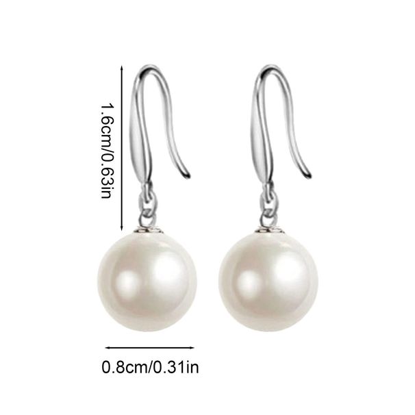 Women’s Jewelry Set Fashion Hot Sale Real Gold Brass Electroplating Fashionable And Elegant Pearl Hanging Earrings Light Luxury Earrings_ipsvogv.com