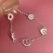 2024 S Sterling Silver People Who Love Bread Pearl Girls Small Friends Doughnut Bracelet Jewelry_ipsvogv.com