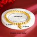 Inheriting The Sand Gold Phoenix Laiyi Bracelet, Women's Artistic Cloisonn É, Burning Blue Bell, Copper Alloy Handmade_ipsvogv.com