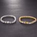 3/4/5/6mm Single Row Diamond Micro Pave Zircon Chain Hip Hop Men's Tennis Bracelet Jewelry_ipsvogv.com