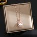 Pearl studded diamond necklace with titanium steel color retention, simple and fashionable, niche design, exquisite ins_ipsvogv.com
