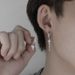 Hot Selling Popular Cross For Men In Hip-Hop, Cool Style, Asymmetrical Tassel Earrings, Trendy And Personalized Men's Single Earrings_ipsvogv.com
