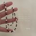 Savi's Trendy And Niche Design, Natural Tiger Eye Stone Handmade Bead Necklace, Collarbone Chain, Ins Personalized New_ipsvogv.com
