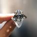 Cao Shi's Hot Selling Inlaid 9 * 19 Pear Water Droplet Shaped Zircon Ring, Female Creative New Ring_ipsvogv.com
