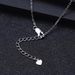 Sterling Silver Colored Gemstone Necklace Fashionable And Versatile Natural Topaz Crystal Garnet Heart Moving Miracle Necklace_ipsvogv.com