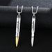 Personalized And Domineering Bullet Head Stainless Titanium Steel Women, Not Fading, Student Men, Korean Version, Simple_ipsvogv.com