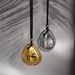 Hot Sale, INS Gold Plated Titanium Steel Irregular Geometric Wrinkled Leather Rope Necklace_ipsvogv.com