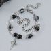 Ice Crack Beads Titanium Steel Four Pointed Star Double Layer Stacking Bracelet Cold Style Personality Accessories Trendy Hip Hop Hand Jewelry_ipsvogv.com