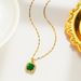 2023 Summer Zircon Necklace Women's Colorless Luxury High Grade Titanium Steel Lock Bone Chain Jewelry_ipsvogv.com